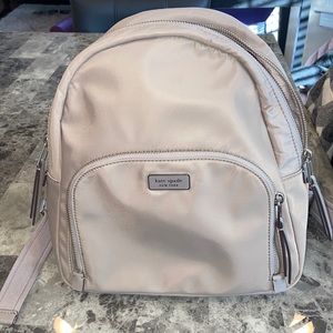 Kate Spade small backpack purse, used one time. Perfect condition!
